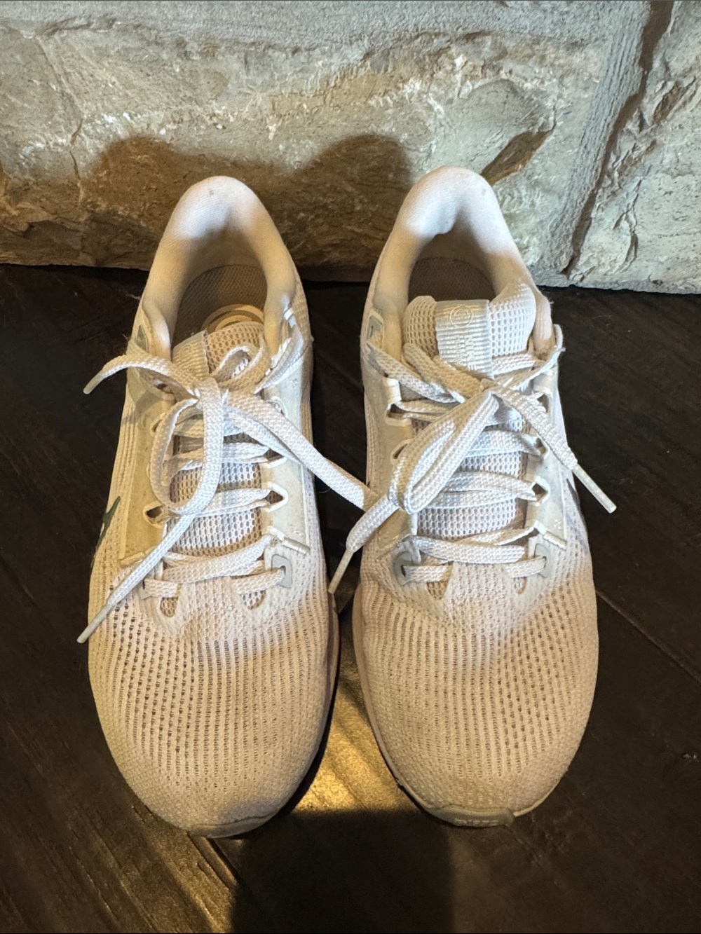 Nike Women's Knit Running Sneakers - White